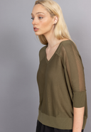 Luna Cotton Super V Pullover – Soft, Lightweight & Stylish Layering Piece