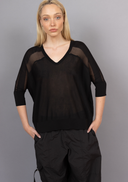 Luna Cotton Super V Pullover – Soft, Lightweight & Stylish Layering Piece
