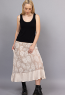 Vera Double Scoop Tank Top - Premium Cotton, Silk & Cashmere Blend for Ultimate Comfort