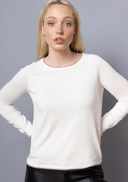 Lyla Cotton Silk Cashmere Raglan Crew: Ultimate Comfort and Style