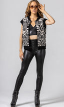 life-is-more-fun-when-you-stand-out-zip-hoody-vest-full-front-view